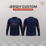 Kaos Jersey Lengan Panjang
